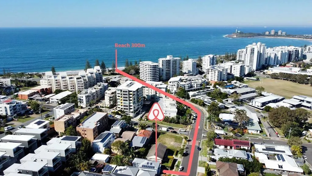 Beachside Pet-Friendly Retreat In Mooloolaba 0*,